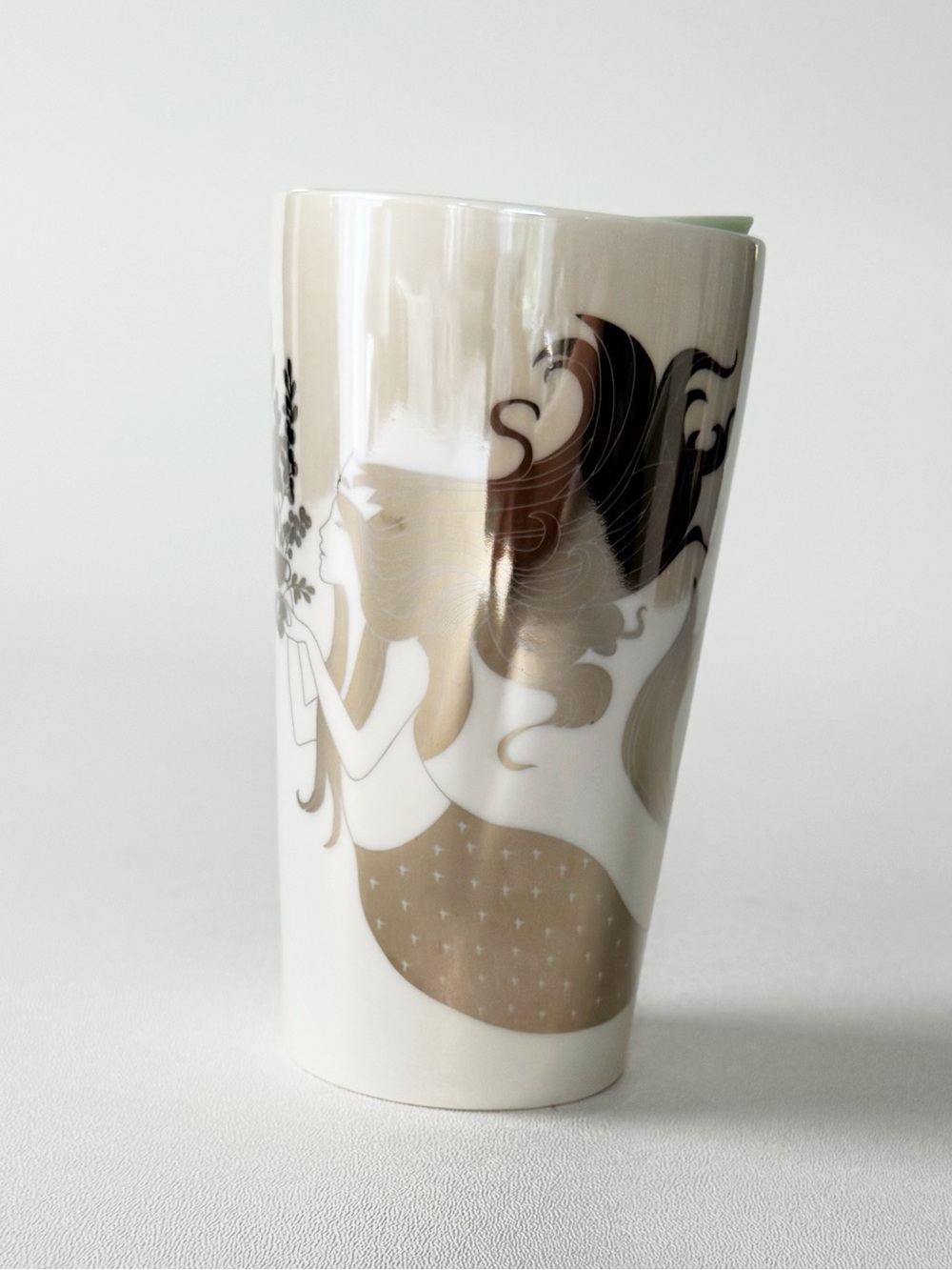 Starbucks 2021 Iridescent Siren 12 Oz. Tumbler With Sip Lid Travel Mug - Picture 3 of 9